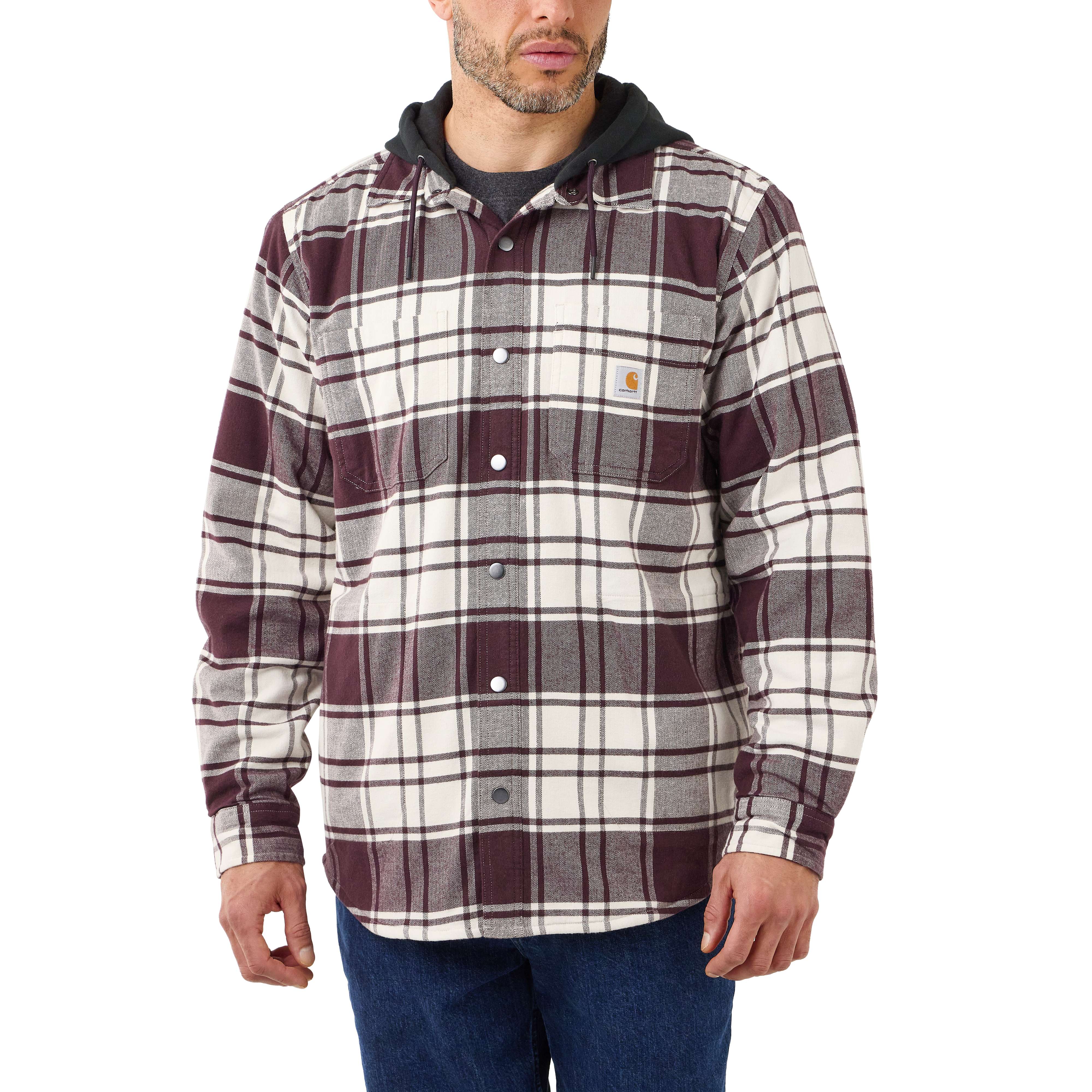 Carhartt hotsell lined shirt