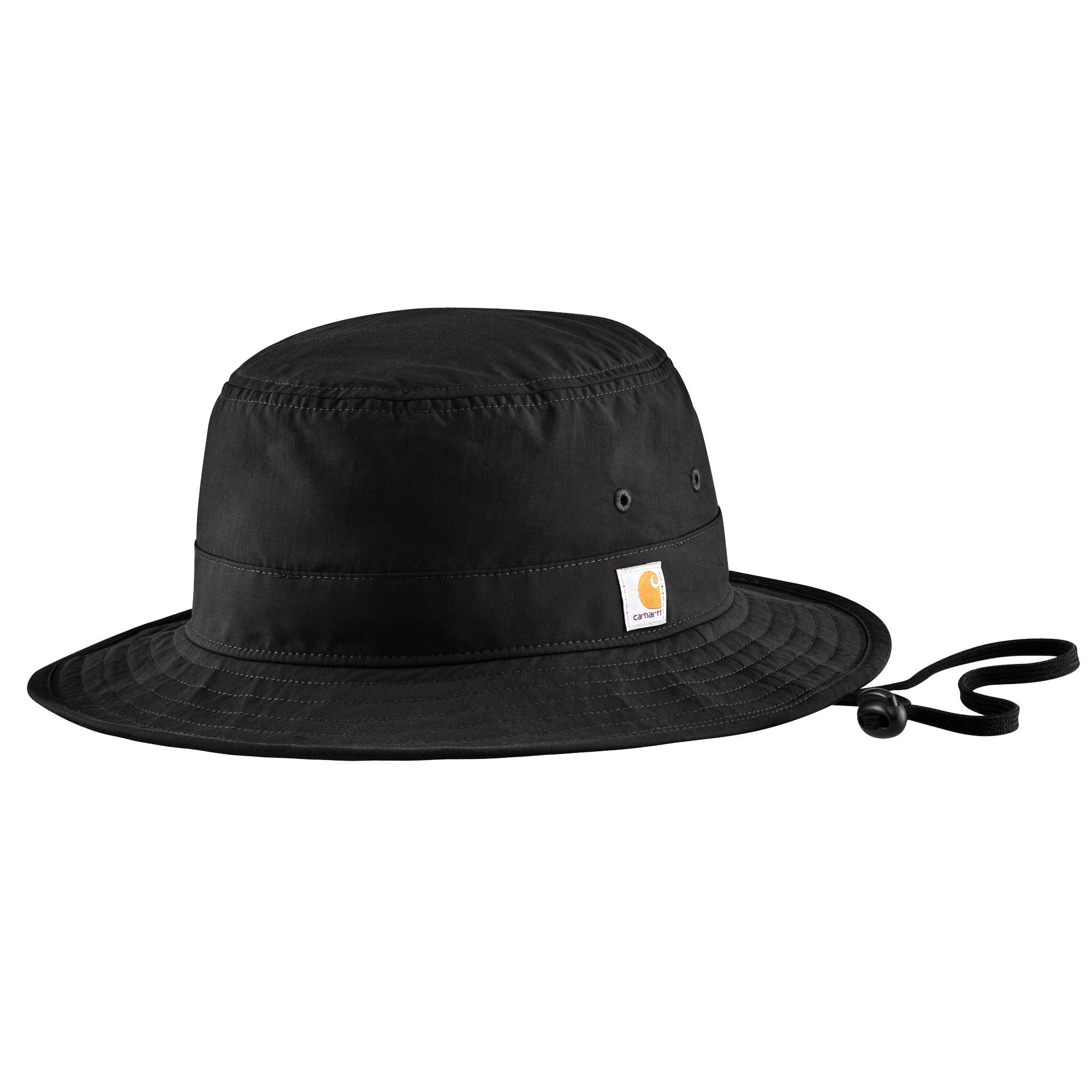 Unisex Fishing Bucket Hat, Black - Short Hair - Light Brown Color, 4  Seasons