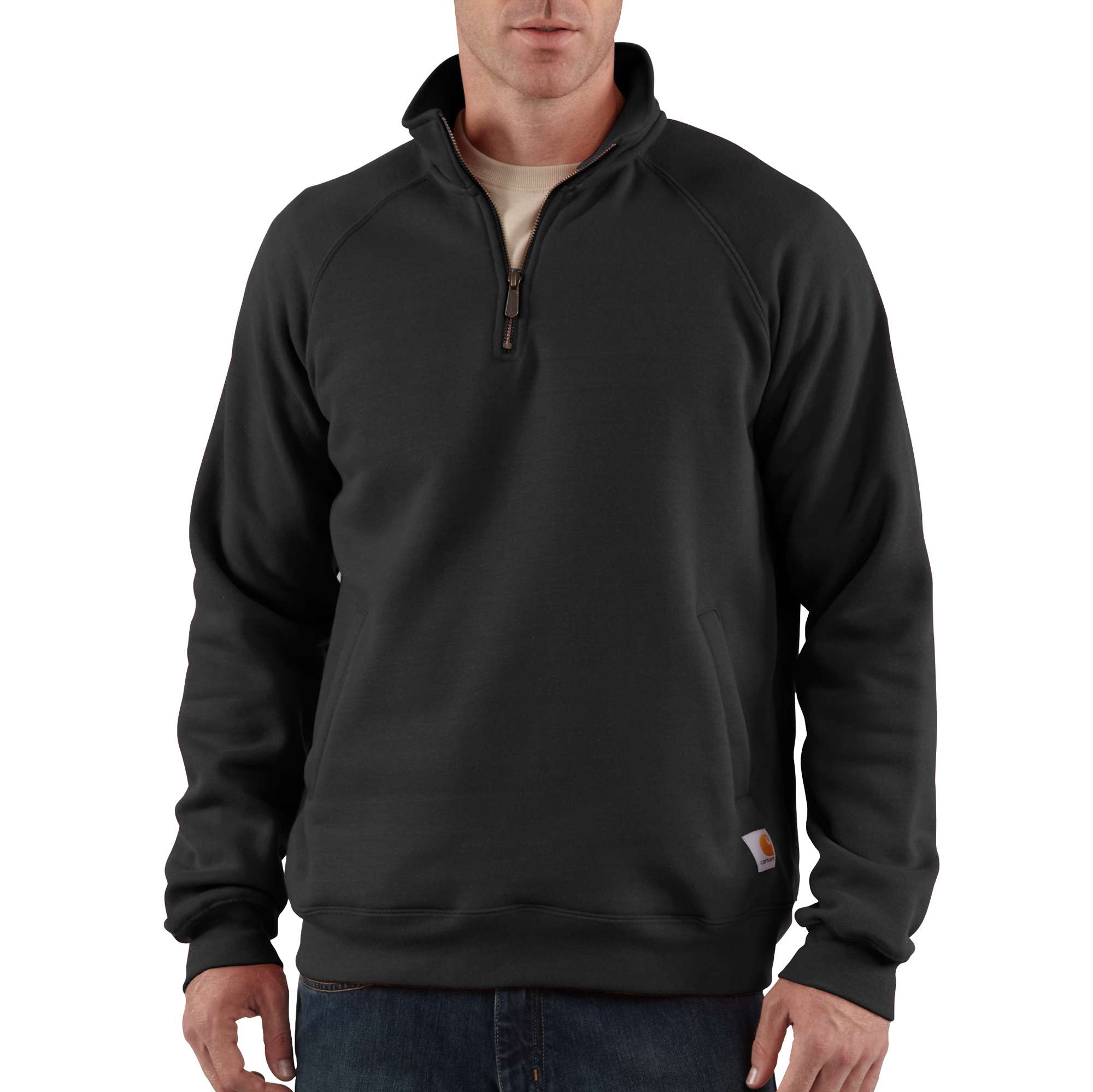 carhartt half zip sweatshirt