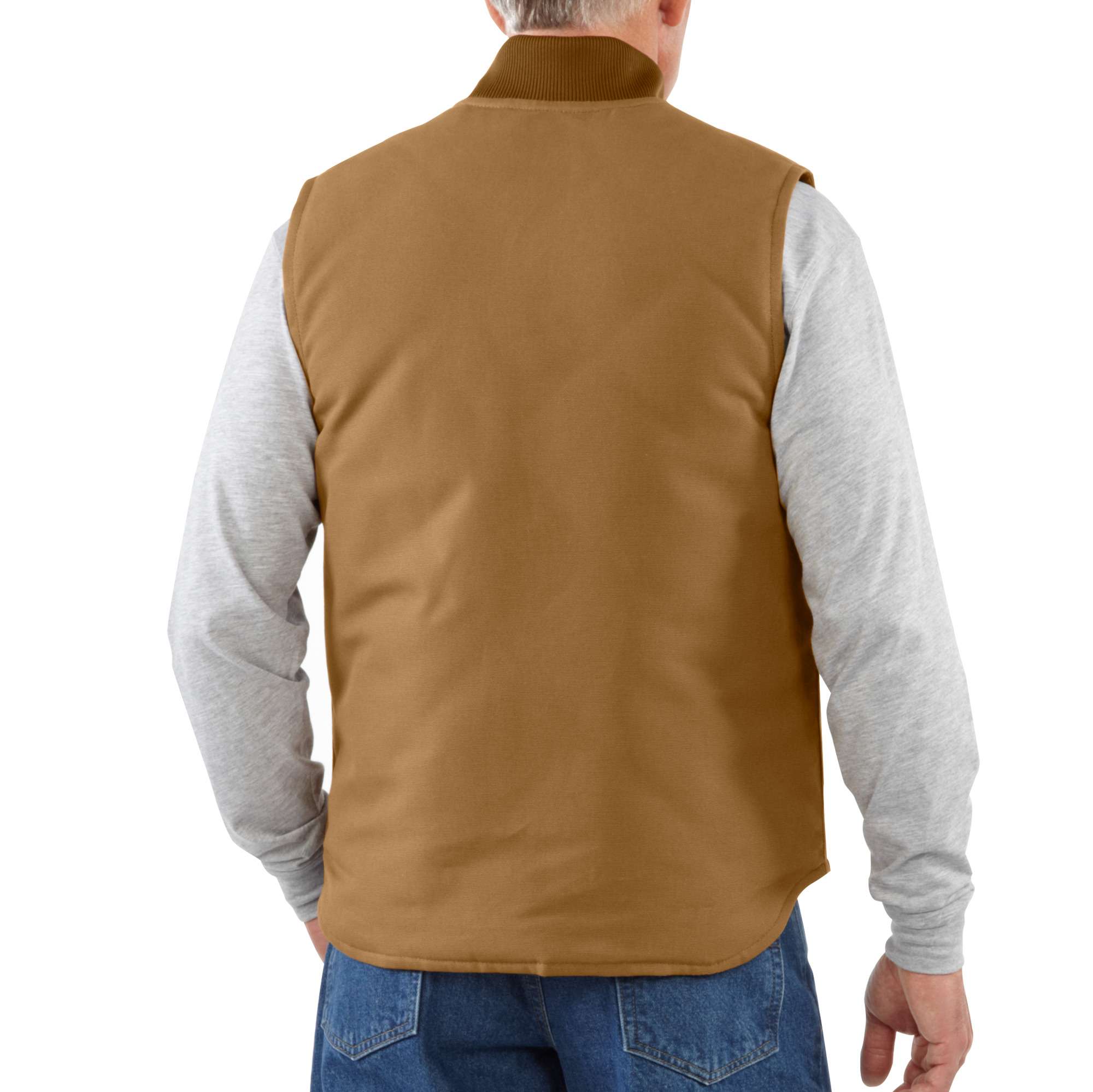 Carhartt duck arctic quilt lined cheap vest