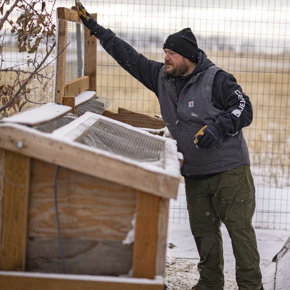 Veste de travail hiver doublée  Vêtements professionnels Carhartt