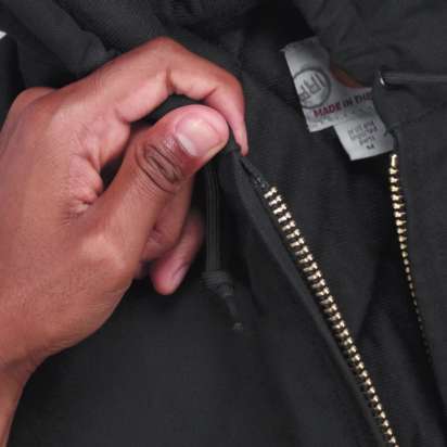 Carhartt J285 coat needs left pocket zipper repair or replace