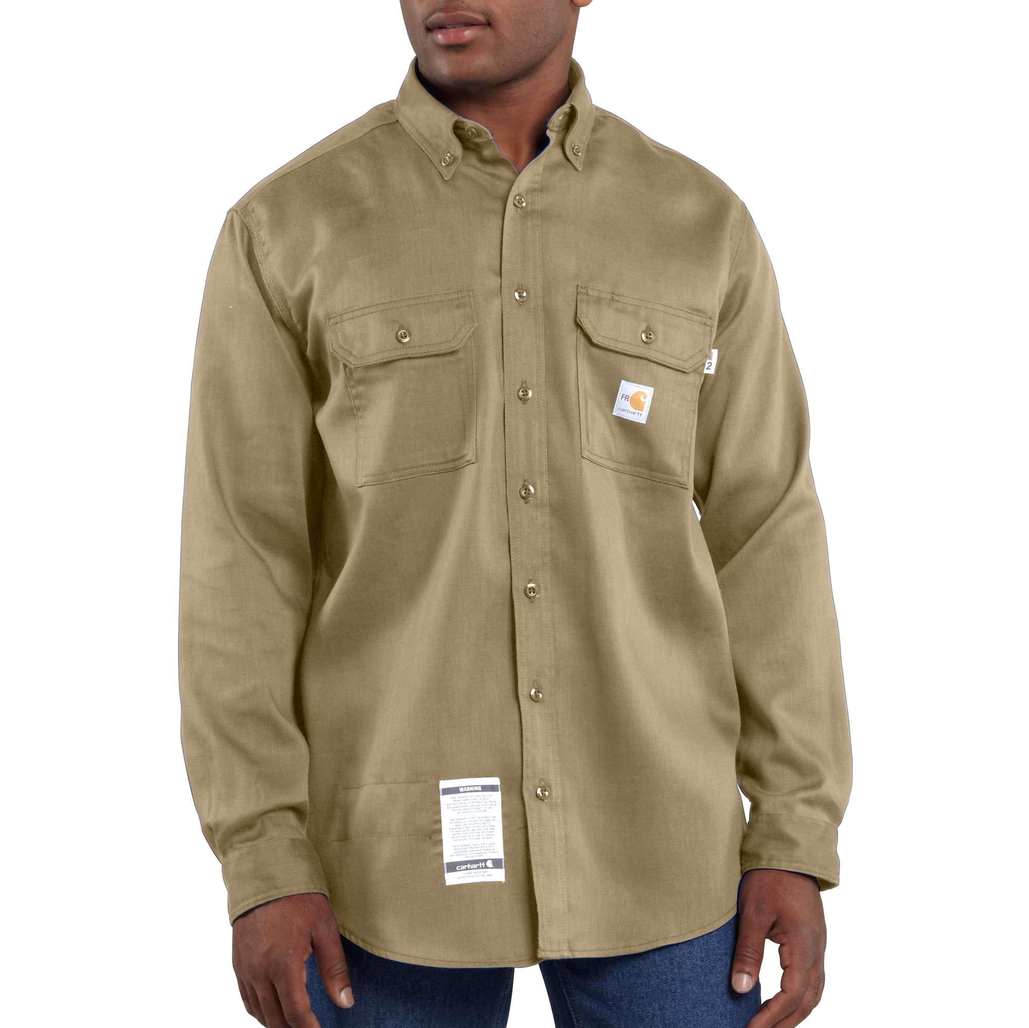 Men's FlameResistant Lightweight Twill Shirt FRS003 Carhartt