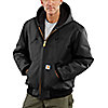 Carhartt Embroidered Men's Quilted-Flannel-Lined Duck Active Jacket -  Queensboro