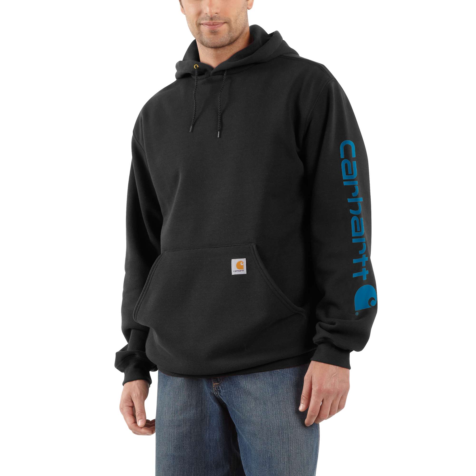 Men's Midweight Hooded Logo Sweatshirt K288 Carhartt