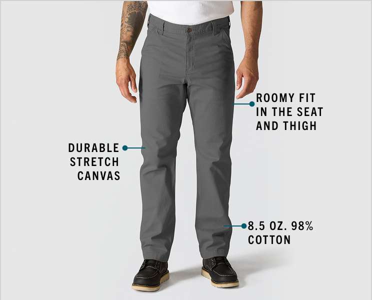 Relaxed Straight Rigby Canvas Pants - Work Pants | Carhartt