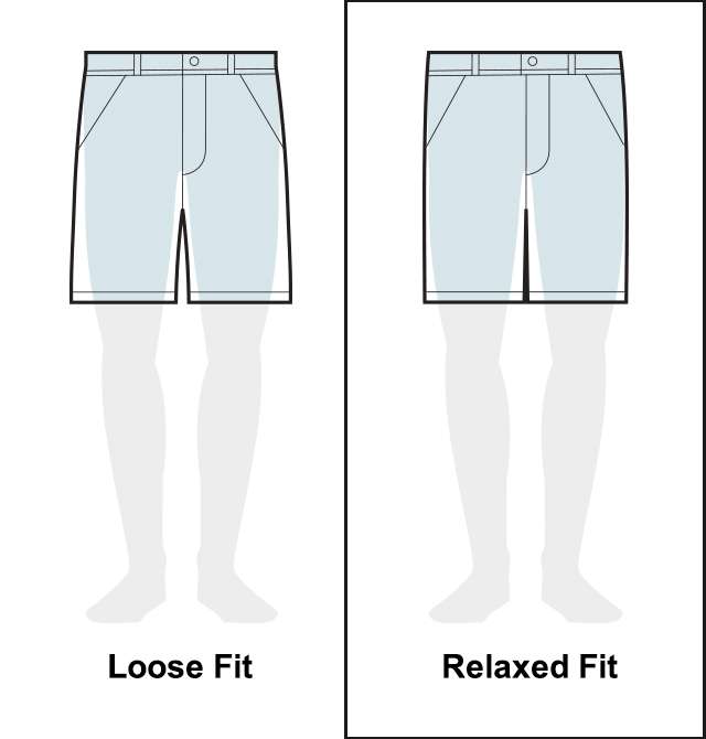 relaxed vs loose fit