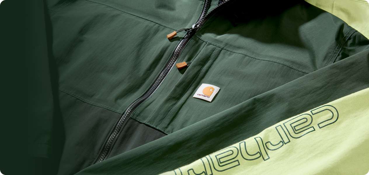men green Carhartt sweater