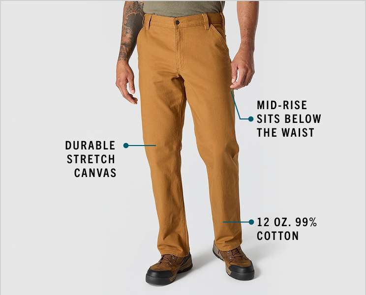 Relaxed Straight Rugged Flex® Duck Pants - Work Pants | Carhartt