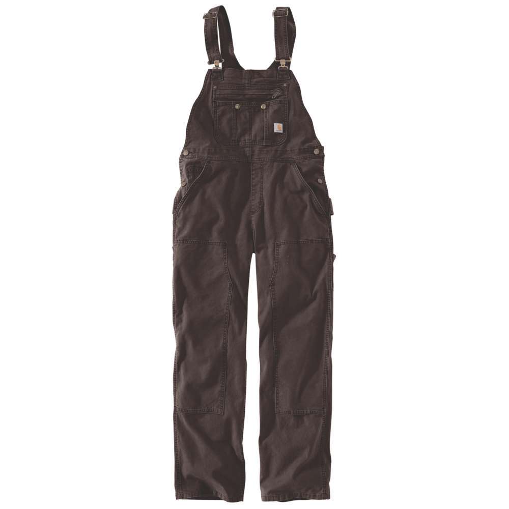 RUGGED FLEX® LOOSE FIT CANVAS BIB OVERALL