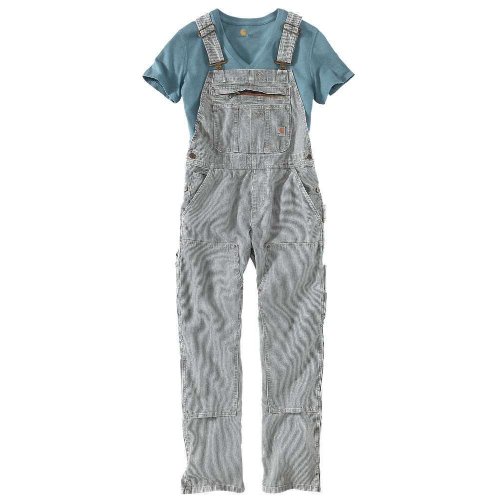 DENIM RAILROAD STRIPE BIB OVERALL