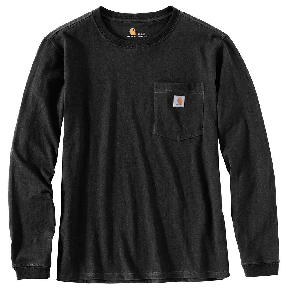 LOOSE FIT HEAVYWEIGHT LONG-SLEEVE POCKET T-SHIRT