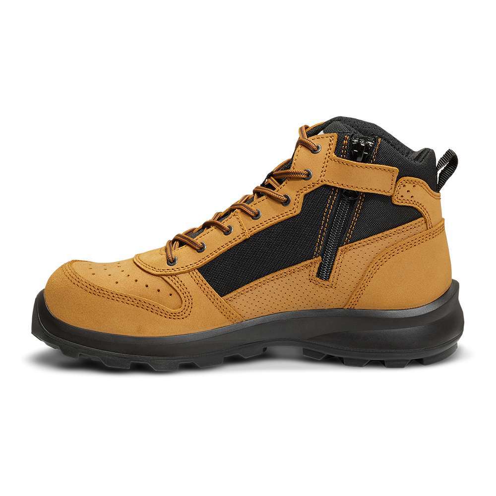 MICHIGAN RUGGED FLEX® S1P MIDCUT ZIP SAFETY BOOT