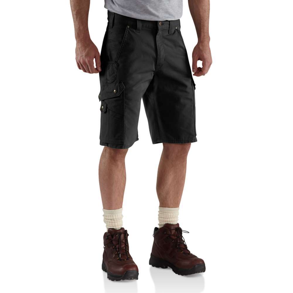 RELAXED FIT RIPSTOP CARGO WORK SHORT