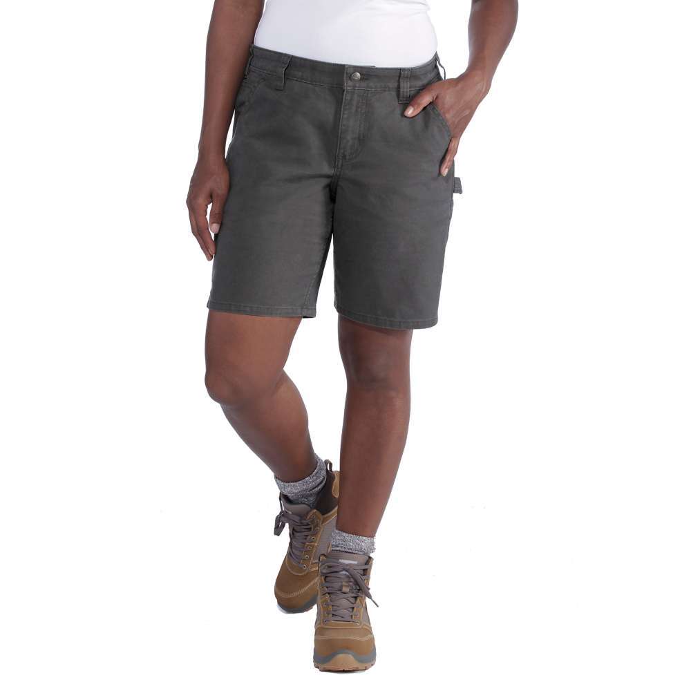 RUGGED FLEX® LOOSE FIT CANVAS WORK SHORT