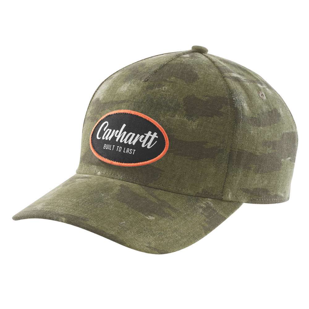 CANVAS BUILT TO LAST CAMO PATCH CAP