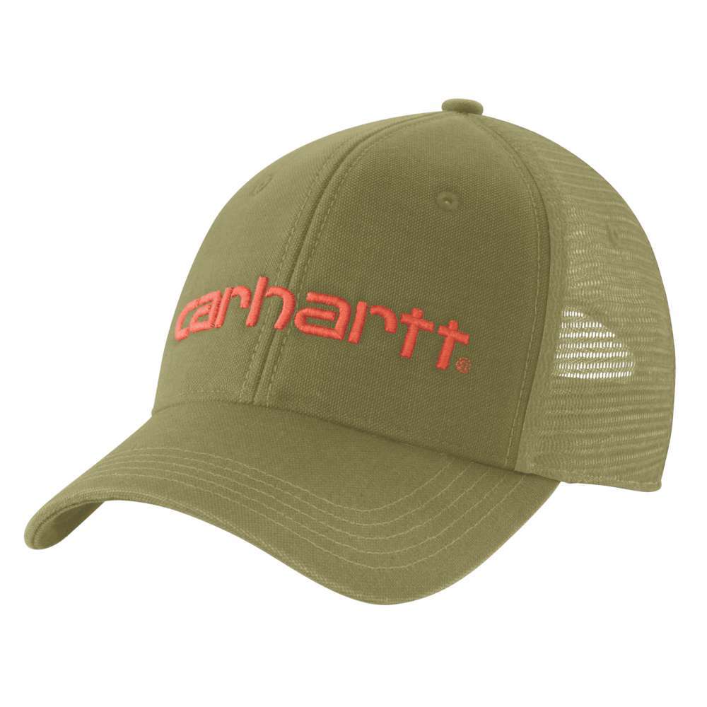 CANVAS MESH-BACK LOGO GRAPHIC CAP