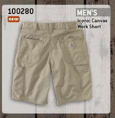 Iconic Canvas Work Short