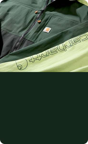 men green Carhartt sweater