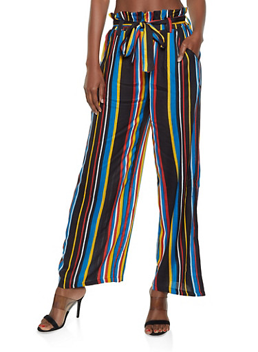 paper bag palazzo pants