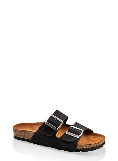 double band sandals