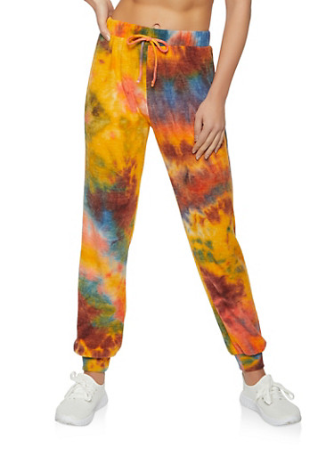 womens joggers tie dye