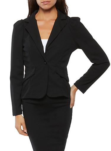 collared shirt with blazer