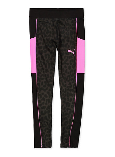 puma leopard print leggings