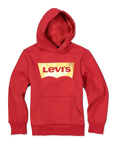 Boys Levis Foil Logo Sweatshirt - Rainbow
