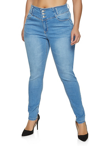 rainbow wax jeans