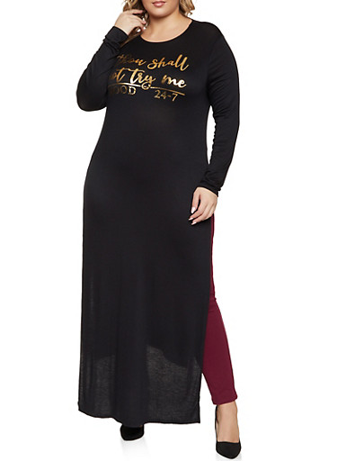 maxi top plus size