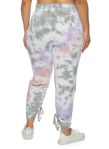 tie dye sweatpants plus size