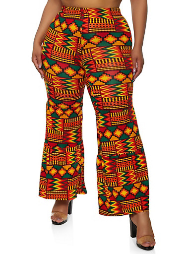 tribal flare pants