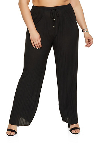 northcrest knit pants plus size