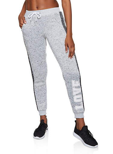 graphic joggers womens