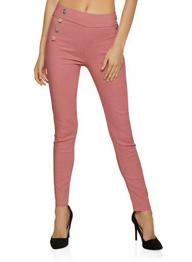 mauve jeggings