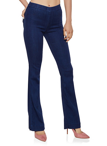 Cello Pull On Flare Jeans Size Chart