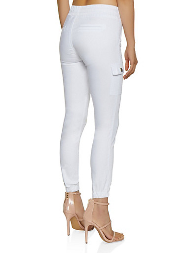 solid cargo joggers