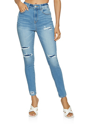 WAX Patch and Repair Skinny Jeans