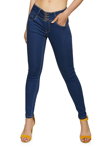 wax push up jeans