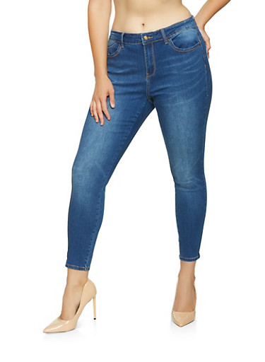 wax plus size jeans