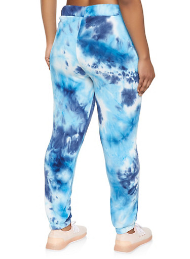 tie dye sweatpants plus size