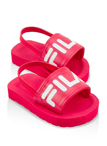 fila girl sandals