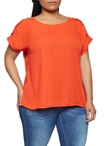 rainbow shop plus size tops