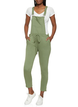 sweatpant overalls womens