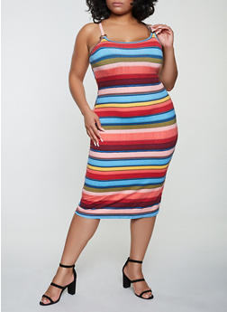 rainbow plus size clearance