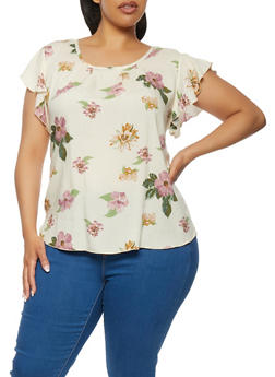 Plus Size Floral Clothing | Everyday Low Prices | Rainbow