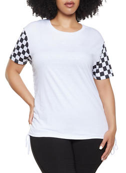 clearance plus size tops