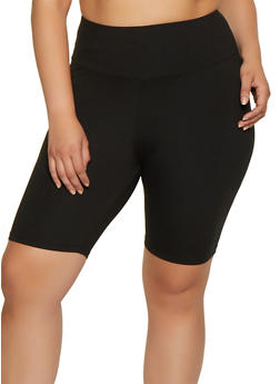 plus clothing shorts rainbow womens