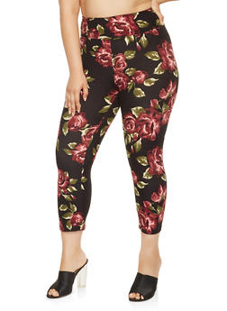 Plus Size Leggings for Women | Rainbow